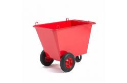 China 400L Garbage Collection Trolley Crane Boat Skip 7000LBS Capacity supplier