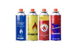 China Sturdy Butane Gas Vessel for Butane Gas Cartridge and Lighter Gas Usage supplier