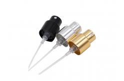 China Aluminum Fea15 Crimpless Gold Sanitizer  Perfume Spray Pump supplier