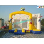 155KG Blue Inflatable Bouncy Castles Slide For Garden / Playground for sale