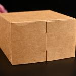 Convenient Folding Kraft Paper Cake Box Food Grade Material For Cupcakes And Desserts for sale