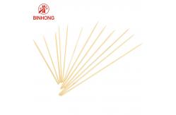 China OEM 10cm BBQ Bamboo Sticks For Meat Impaling Machine supplier