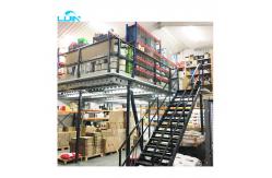 China Multi Level Design Warehouse Storage Steel Q235B Mezzanine Flooring Racking Systems supplier