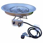 120000 BTU Drop In Fire Pit Pan 480mm  Round Fire Pit Ash Pan