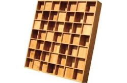 China Qrd Wood Wall Ppaneling / Acoustic Diffuser Panels Square Edge Treatment supplier