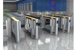 China Airport / Metro / Swimming Hall Speed Gate Turnstile with Automatic Rfid Reader supplier