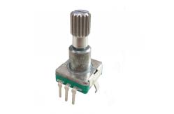 China Custom 12mm Encoder Rotary Potentiometer Switch With 30~100gf.Cm Detent Torque supplier
