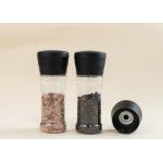 Sustainable Use Refillable Salt And Pepper Plastic Grinders with Ceramic Core for sale