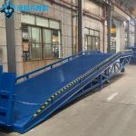 10T-10M Customized Green Loading And Unloading Goods Mobile  Dock Ramp
