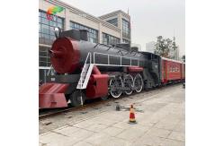 China Playground Exhibition Plaza Decorative Metal Train Rust Resistance supplier