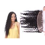 China Long Lasting Deep Wave Lace Top Closure Hair Ear To Ear No Mixture for sale