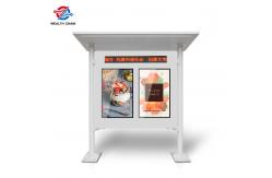 China Outdoor Digital Signage Displays Dual Screens Multi Language Custom LOGO supplier
