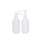 500ml PET Bottle+PP Pump Shampoo/Lotion Pump Bottle Skincare Packaging/Health Care Packaging/Hand Sanitizer UKH08 for sale