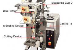 China Vertical Granule Packing Machine CE Nitrogen Filling Machine For Food Packaging supplier