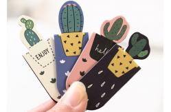 China Personalized Magnetic Bookmarks Clips , Durable Custom Made Bookmarks supplier