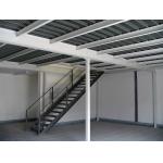 Structural Steel Building With Mezzanine Floor For Office Or Stock System for sale