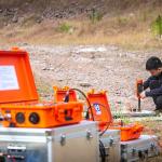 12KW Magnetic Survey Instruments TEM Transient Electromagnetic Remote Control