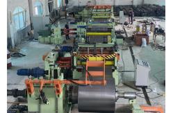 China High Speed Precision Light Gauge Slitting Line Machine 0.3-3 X 1250mm supplier