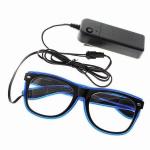 Party Rave Festival Luminous LED Glasses Cold Neon Light Flashing for sale