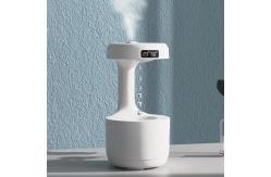 China HOMEFISH USB Charging Anti Gravity Water Drop Humidifier 36db-45db Low Noise supplier