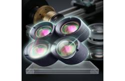 China Laser 14.5mm 850nm 21mm LED Collimator Lens Metal Glass supplier