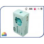 Face Mask Packaging Folding Carton Box OEM SGS Sedex Passed Uv Coating Finish for sale