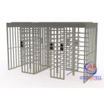Pedestrian Electronic Barrier Gate SUS304 Rotate Full Height Turnstile for sale