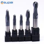 45hrc Roughing Ball Nose End Mill Nano Coating For Metal