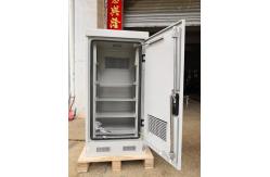 China IP55 1.2mm SPCC Weatherproof Telecom Enclosures 23U Front Opening supplier