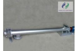 China Adjustable Rotation Speed Sludge Screw Conveyor Small Cross Section supplier