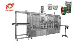 China SUNYI 6000pcs/H Plastic Cup Filling Sealing Machine supplier