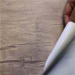 Waterproof Embossed Adhesive Backed Plastic Film PVC Wood Grain Adhesive Film for sale