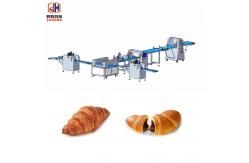 China 2KW Commercial Croissant Making Machine Compact Croissant Shaping For Small Business supplier