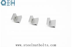 China Oxidation Resistant Aluminum 6005-T5 SUS304 Solar Panel End Clamp supplier