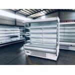 220V Air Curtain Cabinet 2 To 8 Degree Vegetable Display Freezer for sale