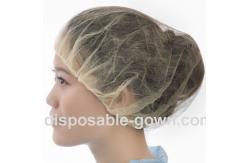 China Single Elastic Non Woven Disposable Medical Bouffant Caps supplier