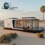 House Sleeping Hotel Container House Nature Resort Prefabricated Steel Construction For Families for sale