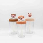 430ml Clear Tritan Plastic Water Bottle Juice Cold Drinking Bottle for sale