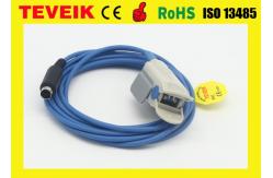 China DIN 7pin Reusable Spo2 Sensor , Adult Finger Clip Schiller Spo2 Sensor supplier