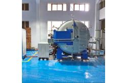 China Customized Horizontal Vacuum Carbonization Furnace Machine With PLC Water Nitron Cooling supplier