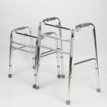 76cm Height Lightweight Aluminum Walker For Elderly Easy To Fold Walking Aids for sale