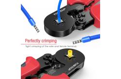 China Square Ferrule Wire Crimper Set Multifunctional For Electrical Repair supplier