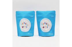 China CMYK Printed Stand Up Barrier Pouches 50g Reusable ziplockk Bags supplier