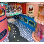 Macaron Themed Indoor Slide Spacially Created Indoor Playground For Toddler Zone for sale