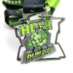 Marvel Co Branded Spinning Half Marathon Medals unique designs For Awards for sale