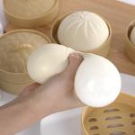 Steamed Stuffed Bun Squeezing Dumpling Stress Ball Fidget Toy for sale