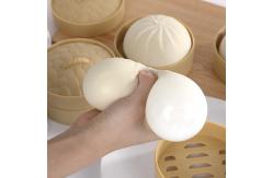 China Steamed Stuffed Bun Squeezing Dumpling Stress Ball Fidget Toy supplier