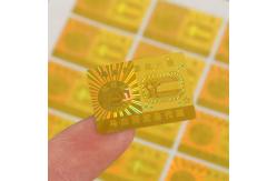China Anti Radar 3D PET Film Security Hologram Sticker supplier