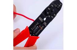 China 215mm MultiPurpose Cable Stripper Professional Wire Strippers with Safety Locker Multifunction stripper supplier