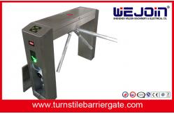 China Full Automatic Systems Access Control  Tripod Turnstile Gate With DC12V Pulse Signal supplier